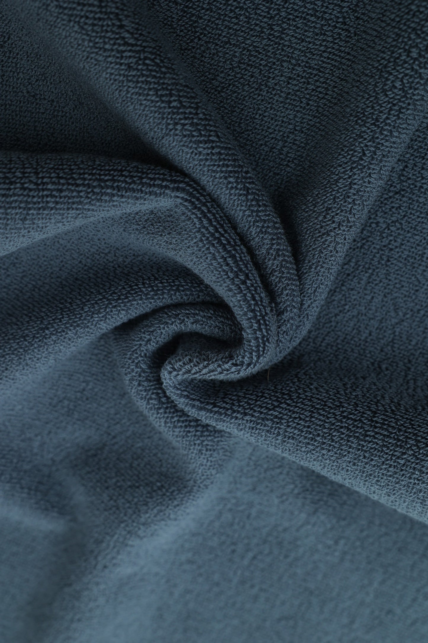 Oversized Cotton Towel Set - Deep Blue - view 6