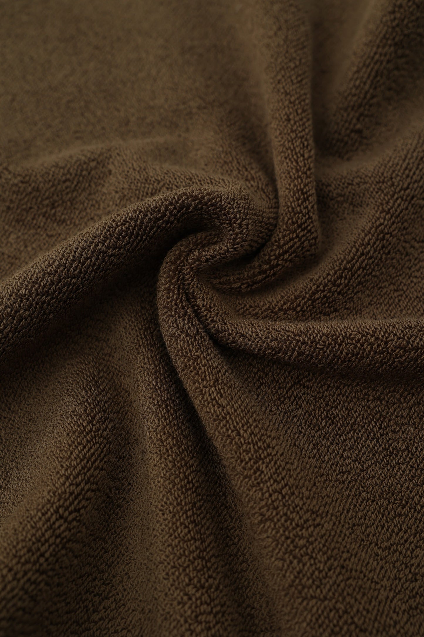 Oversized Cotton Towel Set - Mocha Brown - view 6