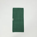 Vintage Stripe Cotton Towel Set - Green / White