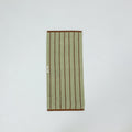 Classic Stripe Cotton Towel Set - Green / Brown