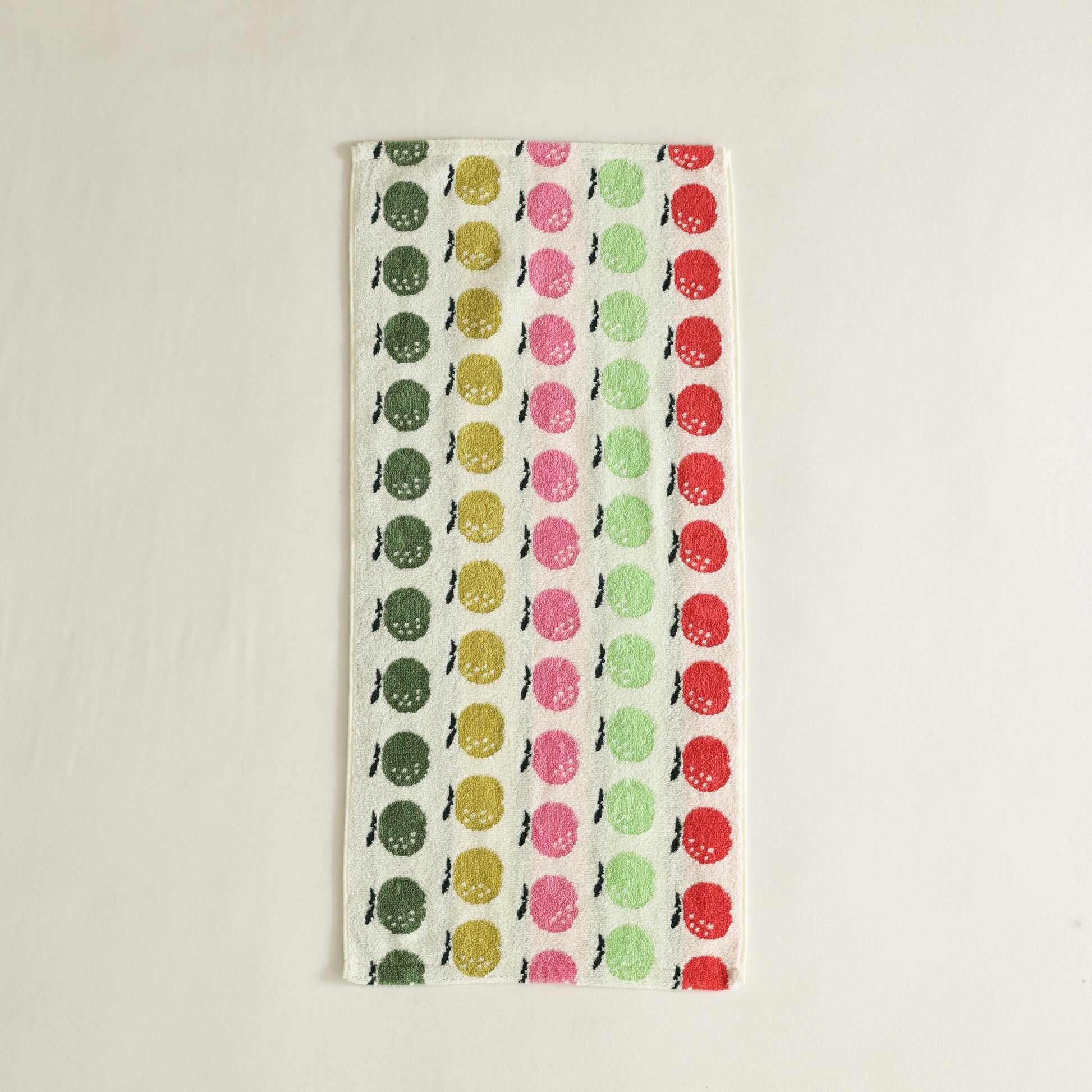 Lucky Orange Jacquard Cotton Towel Set - Beige - view 6