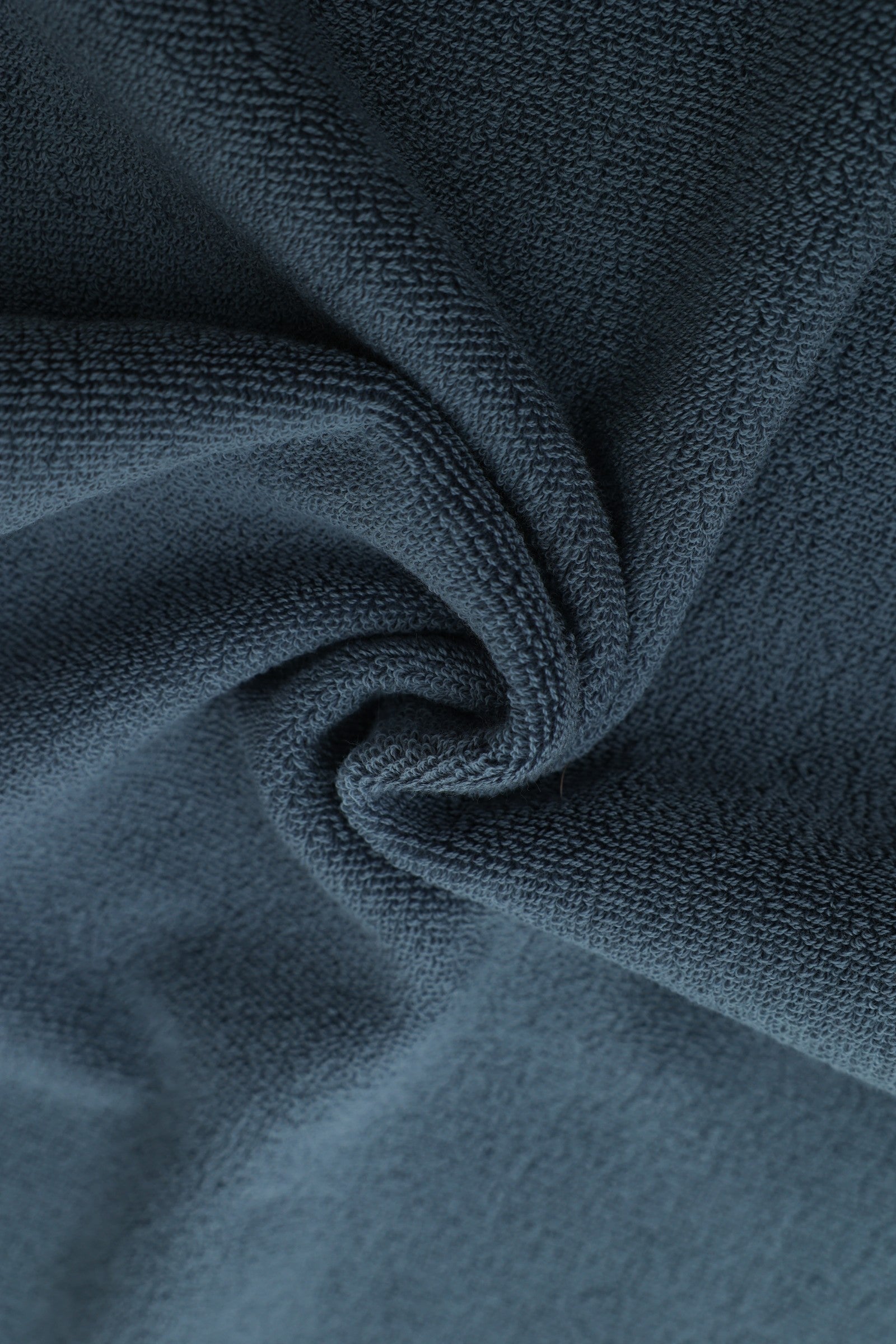 Oversized Cotton Towel Set - Deep Blue - view 6