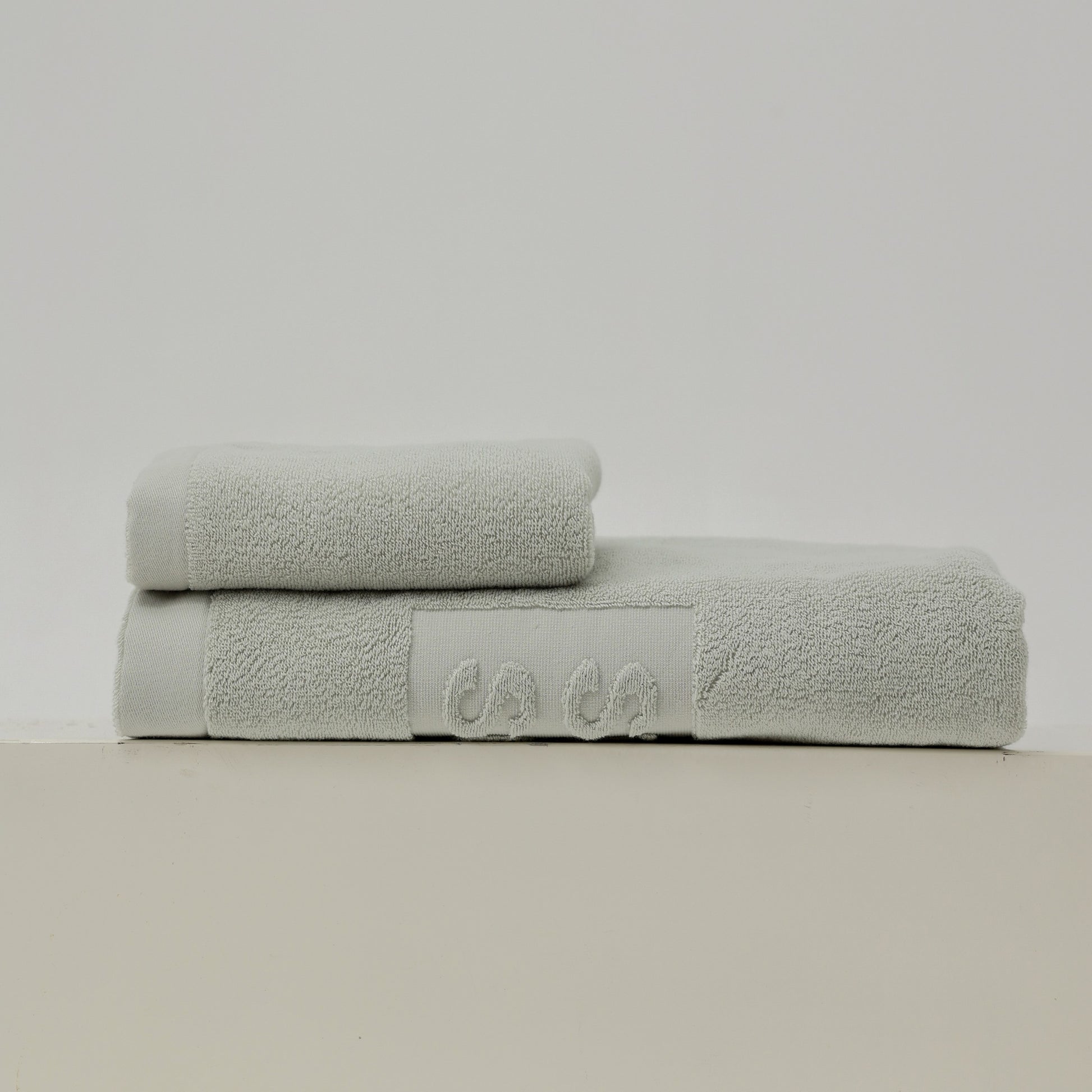 Oversized Cotton Towel Set - Mint Green - view 1