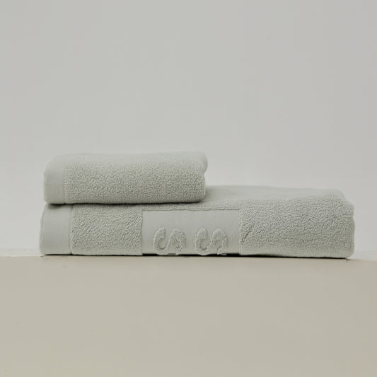 Oversized Cotton Towel Set - Mint Green - view 1